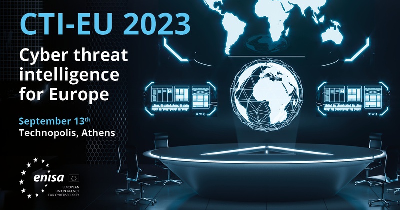 2023 CTI- EU Conference powered by ENISA