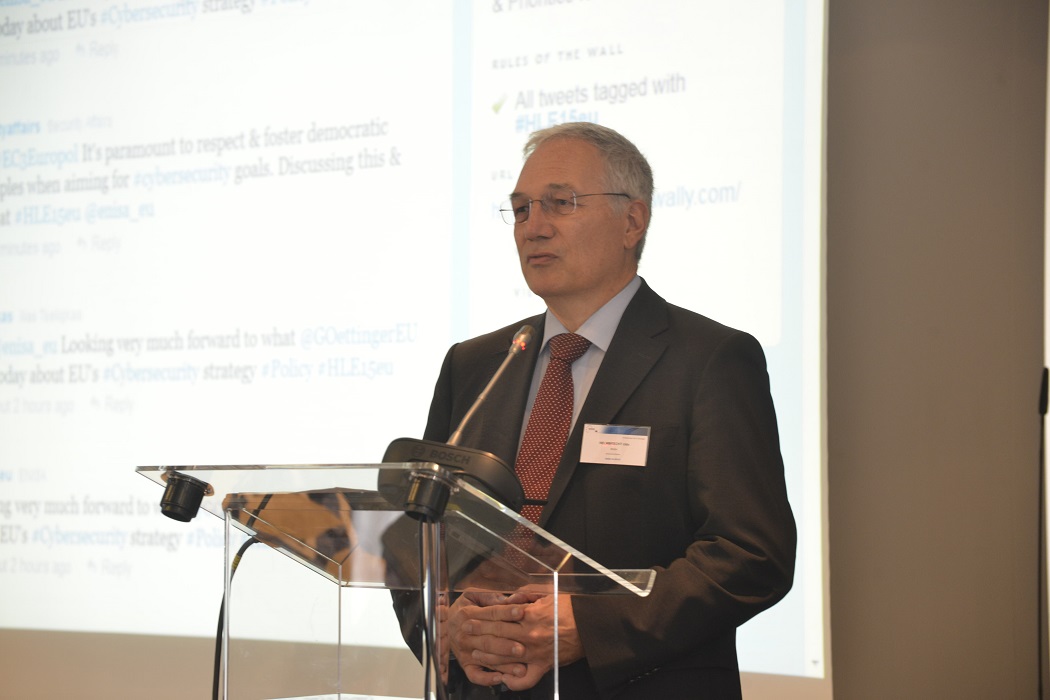 ENISA's Executive Director Udo Helmbrecht