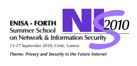 NIS Summer School 2010 logo
