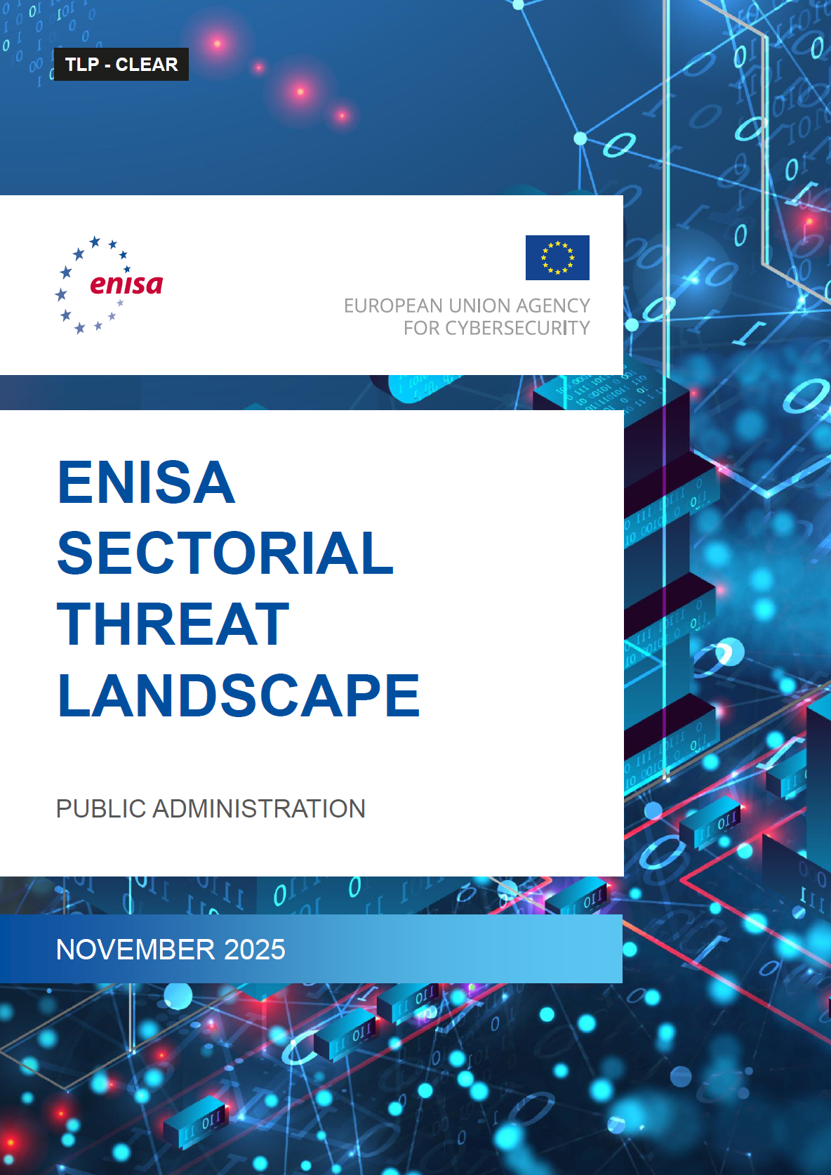 ENISA Sectorial Threat Landscape - Public Administrion report cover