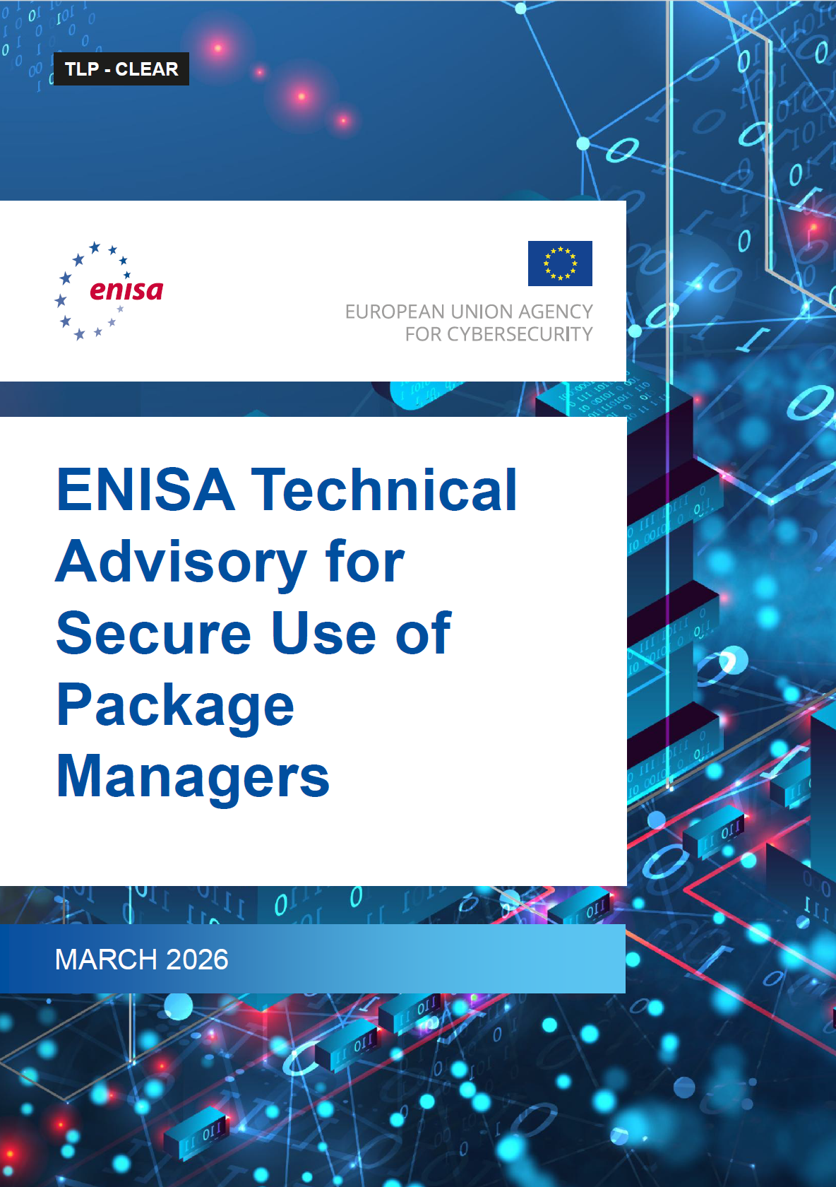Cover image for the ENISA Technical Advisory for Secure Use of Package Managers