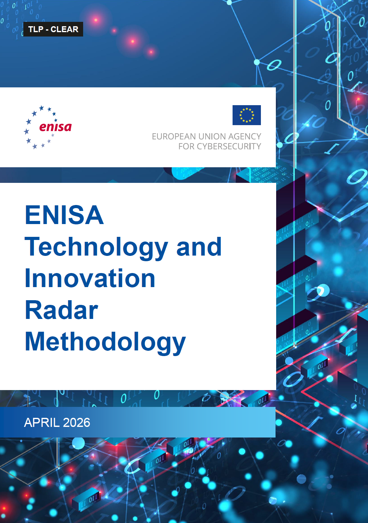 Cover of the ENISA Technology and Innovation Radar Methodology, published in April 2026