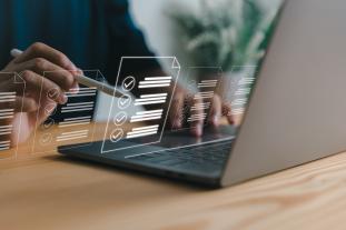Checklist and clipboard task management, online survey form completion 