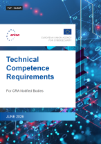 Cover of the ENISA publication Technical Competence Requirements for CABs published in June 2026