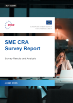 SME CRA Survey Report cover published by ENISA in June 2026