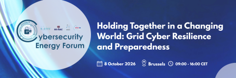 Cybersecurity Forum 2026 organised by E.DSO/EE-ISAC/ENCS/ENISA