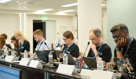 Cyber Europe 2026 participants in action