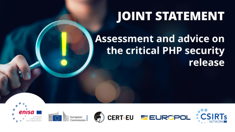 Joint Statement on PHP vulnerabilities