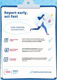 HAP campaign - Report early, act fast
