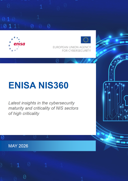 Cover of ENISA NIS360 report published in May 2026