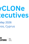 Visual promoting the EU CyCLONE Executives Meeting, taking place in Paphos, Cyprus on 20 May 2026