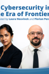 Teaser of the "ENISA on Air" podcast on Frontier AI, hosted by Laura Heuvinck and Florian Pennings featuring Jaya Baloo and Razvan Gavrila