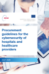 Cover of the ENISA publication "Procurement guidelines for the cybersecurity of hospitals healthcare providers" published in July 2026