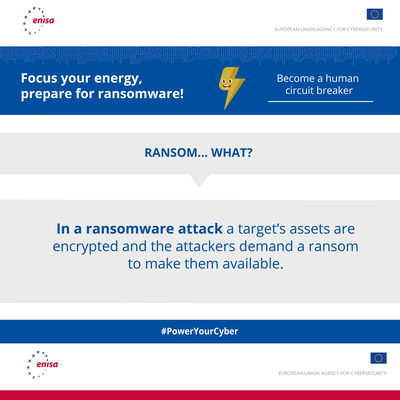 Focus your energy - Prepare for ransomware